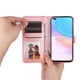 thumbnail image 4 of Funda tipo cartera FOXDOCK para Huawei Nova 8i , diseño girasol en relieve, cuero PU, cierre magnético, soporte y tarjetero, 4 of 5