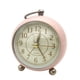 thumbnail image 4 of Despertador silencioso de la mesita de noche. Reloj despertador con rosa claro., 4 of 5