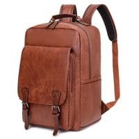 Movac - Mochila Urban De Cuero Ecológico Impermeable De Gran Capacidad