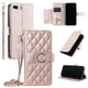 thumbnail image 1 of Funda tipo billetera FOXDOCK para iPhone 7 Plus – Tapa abatible con correa para mujer, 1 of 5
