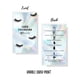 thumbnail image 3 of Tarjetas de instrucciones de cuidados posteriores, paquete de 50, marketing boutique, 3 of 3