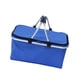 thumbnail image 4 of Bolsa De Comestibles Plegable De Cesta De Picnic Aislado Para Mochileros De Barbacoa Para Acampar Azul, 4 of 5
