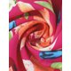 thumbnail image 5 of INSPIRE CHIC Falda de Mujer Estampado Floral Tropical Volante Lazo Nudo Dividido Playa Hawaiana Envoltura Falda Rosa Fucsia M, 5 of 6