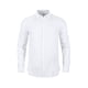 thumbnail image 3 of Camisa casual de manga larga para hombre JEKAOYI, algodón y lino, blanca, 3 of 7