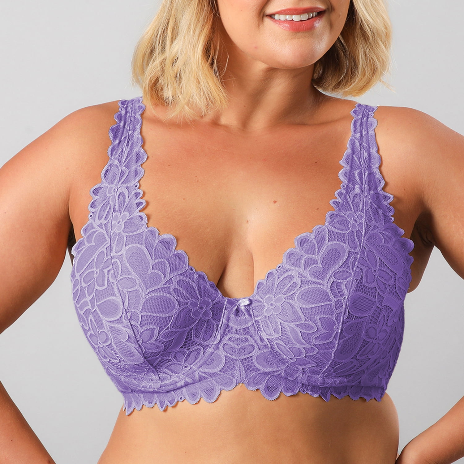 Sosten Bralette Encaje Flor Flores Mujer 13500-242