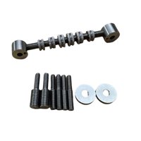 Bothyi - Puente De Guitarra Con Ruedas Y Tornillos Accesorios Para Instrumentos Puente De Guitarra