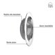 thumbnail image 3 of Set 3 Filtros Cocina Acero Inoxidable Home Logics 1 un, 3 of 3