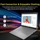 thumbnail image 5 of Laptop HP Chromebook 2025 de 14" HD, 4 núcleos, 4 GB de RAM, 192 GB, 5 of 9