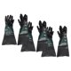thumbnail image 1 of Guantes de protección laboral de reemplazo de 3 pares para chorro de arena 60 cm, 1 of 5