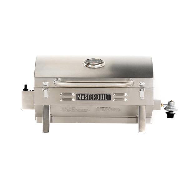 Parrilla de gas Masterbuilt, portátil, propano, 10.000 BTU, 288 pulgadas cuadradas
