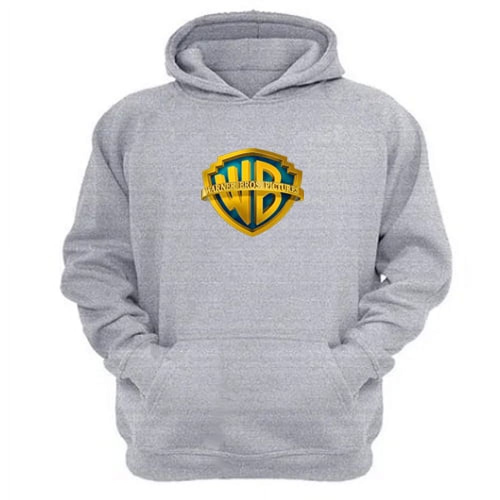 Genérico - Polerón Canguro Warner Bross Gris Claro Talla M Unisex