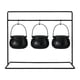 thumbnail image 1 of Juego de 3 cuencos para servir, decoración para fiesta de Halloween, accesorios fotográficos decorativos y tetera para uso en interiores y exteriores., 1 of 5