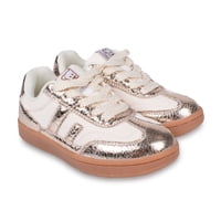 Pillin - Zapatilla Niña Retro Brillante Dorado