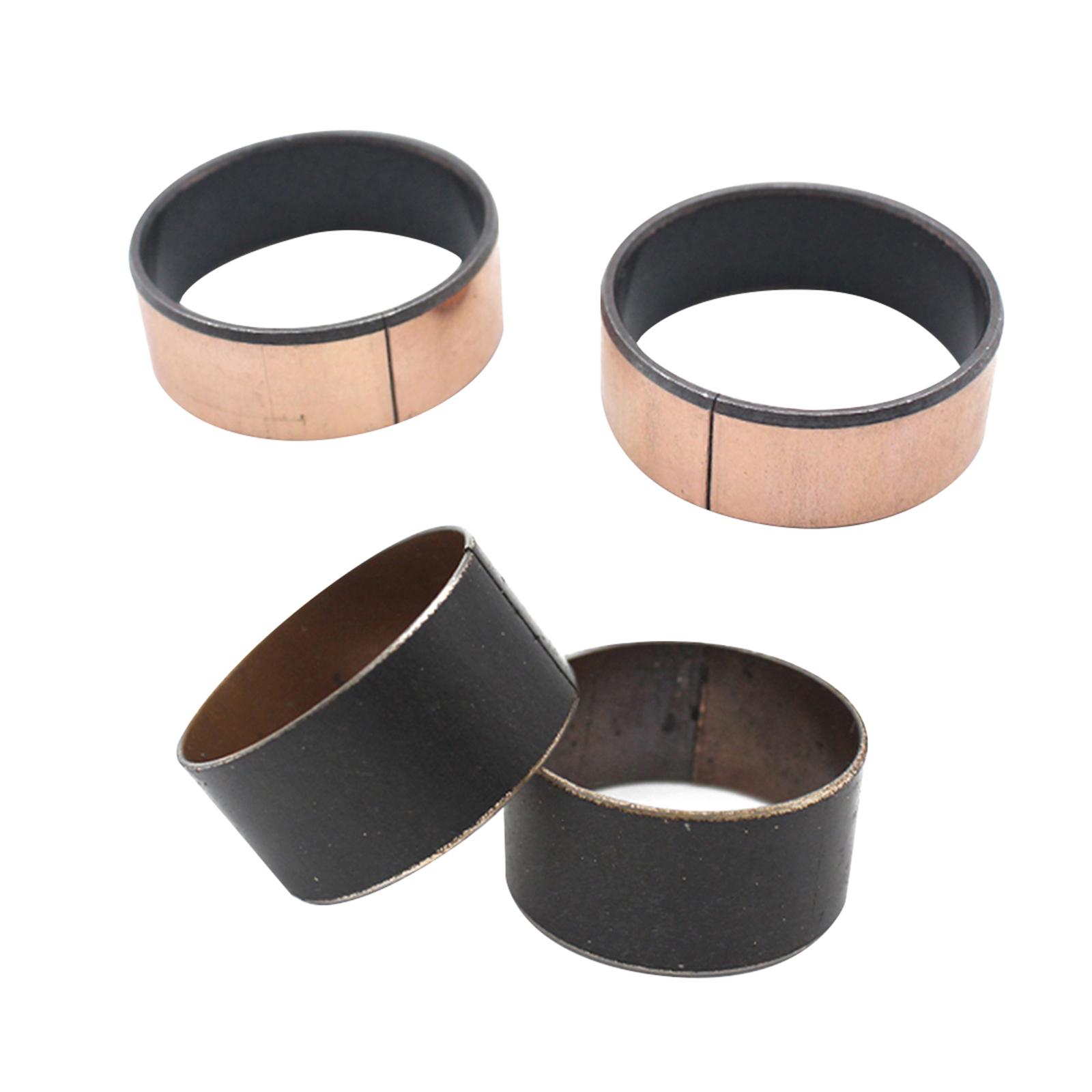 Magideal - 4 Piezas De Anillos De Manga Absorbentes, Accesorio De Reparación De Piezas De 36Mm, Metal Arriba Y Abajo Por Debajo Para Reemplazo 1300 Cb1300