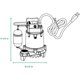 thumbnail image 5 of Bomba de sumidero sumergible Zoeller 1/3 HP 48 GPM de hierro fundido 115 V, 5 of 5