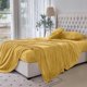 thumbnail image 5 of Juego de sábanas Elegant Comfort, lujosamente suave, de terciopelo, de franela, tamaño king, 5 of 9