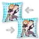 thumbnail image 2 of Kim Possible Fundas de almohada de terciopelo con tema, regalos de funda de almohada, decoración para el hogar, cojín de lanzar, regalo de cumpleaños para fans y parejas. 45cm x 45cm., 2 of 6