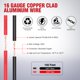 thumbnail image 2 of Cable eléctrico Nilight 16 AWG 100 pies 30,48 m rojo negro CCA, 2 of 9