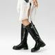 thumbnail image 2 of Bota Larga Mujer Eco Cuero Moda Antideslizante Weide CZY617, 2 of 9
