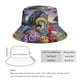 thumbnail image 2 of Rancho Dino Sombrero bucket para adultos, gorra de protección solar, sombrero de pescador plegable para viajes al aire libre, pesca y actividades de verano, 2 of 6
