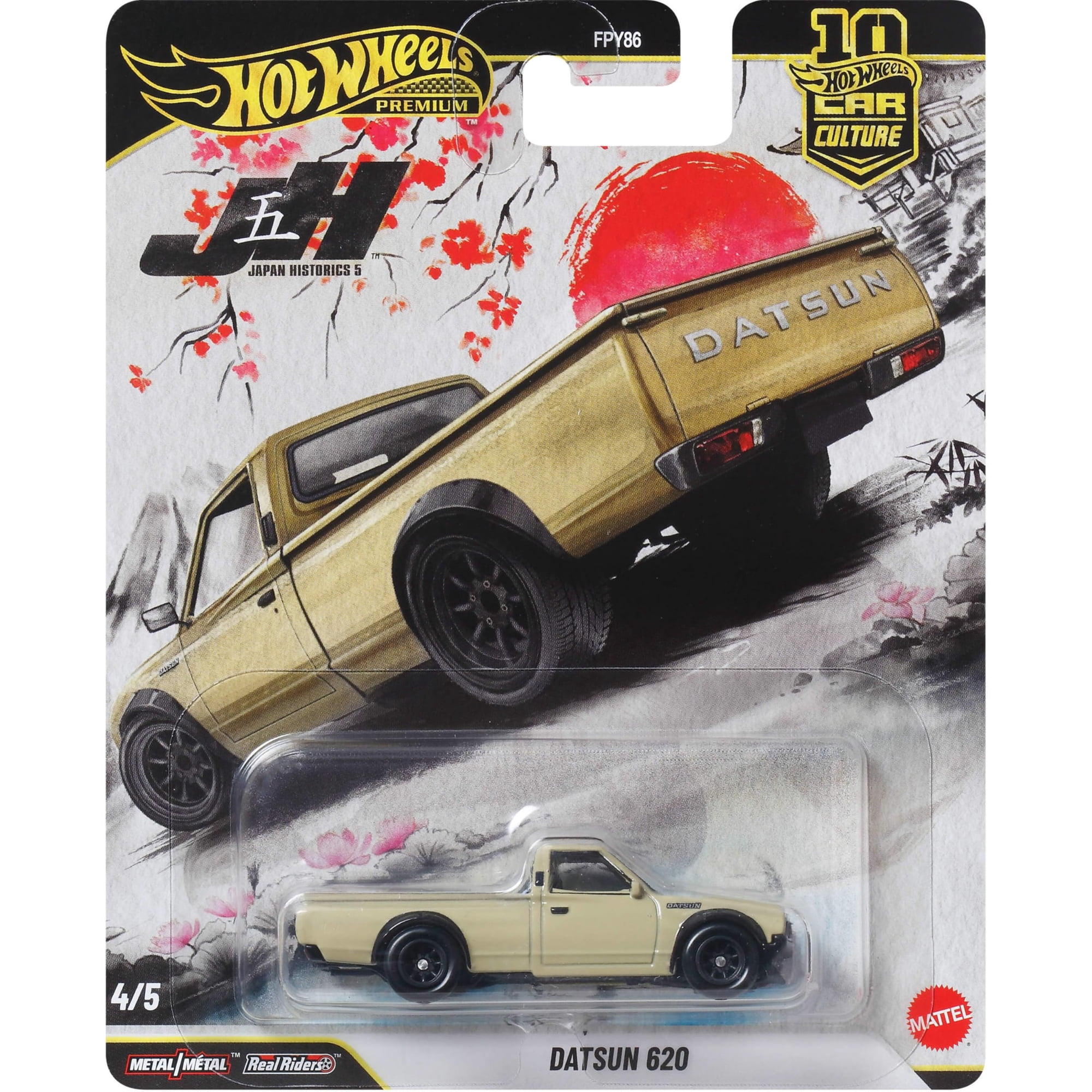 Auto De Juguete Fundido A Presión Hot Wheels Car Culture Datsun 620 1:64