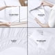 thumbnail image 4 of Juego de sábanas Utopia Bedding Queen de microfibra cepillada, color blanco, 4 of 7