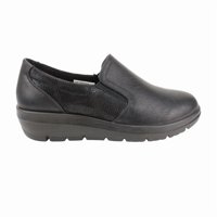 Zapato New Walk Confort Elasticado Negro