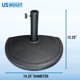 thumbnail image 2 of Base para sombrilla US Weight media circular 9 kg ajustable, 2 of 5