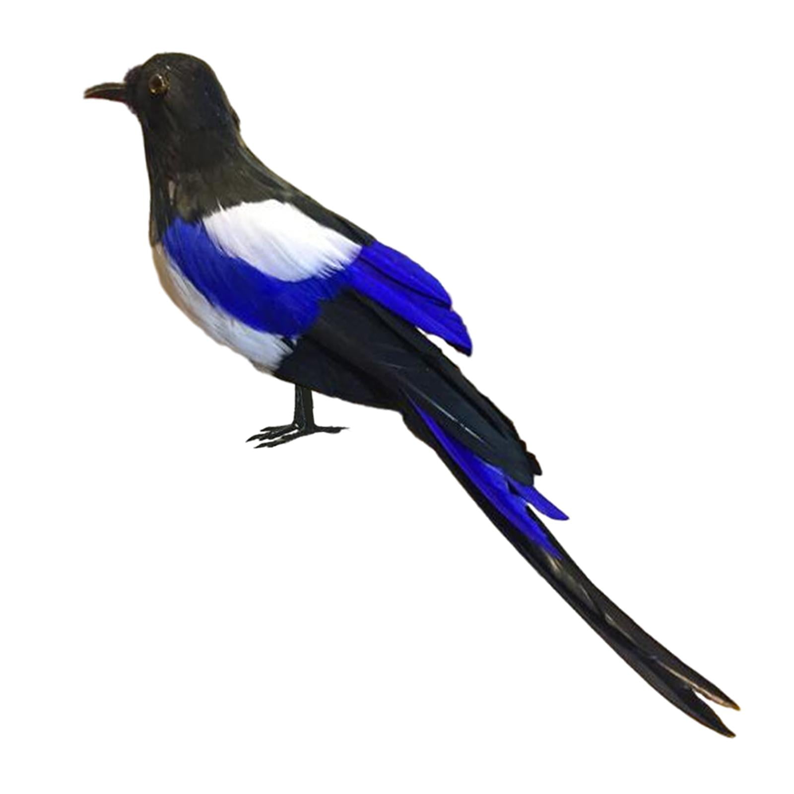 Magideal - -pájaro De Simulación, Modelo De Plumas Artificiales, Figuras Decorativas De Pájaros Para El Hogar, Fotografía, Utilería, Patio, Decoración Del Hogar. 33cm