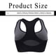 thumbnail image 4 of Sujetador deportivo transpirable para mujer (negro/L), 4 of 5