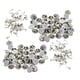 thumbnail image 5 of 100 Juegos Badge Hat Pin Metal Tie Back Lapel Butterfly Broche Sujetadores Plata, 5 of 5