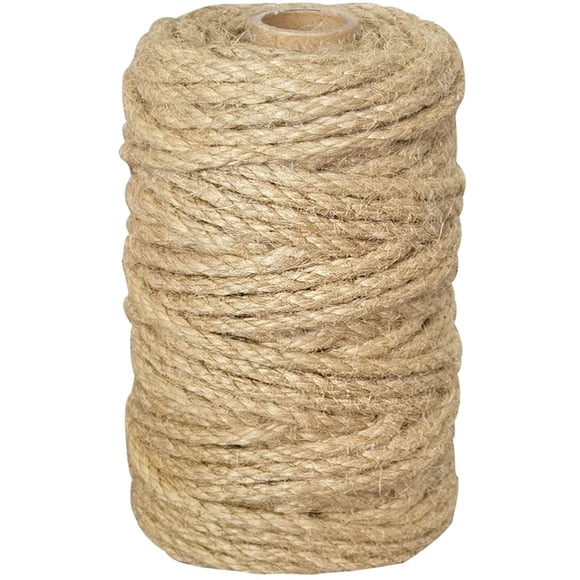 Cuerda de yute PH PERKHOMY de 5 mm de grosor y 32 m, cordel resistente