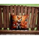 thumbnail image 2 of Almohada Decorativa Red Basenji Fall, 2 of 6
