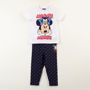Conjunto Niña Minnie Figaro Blanco Disney