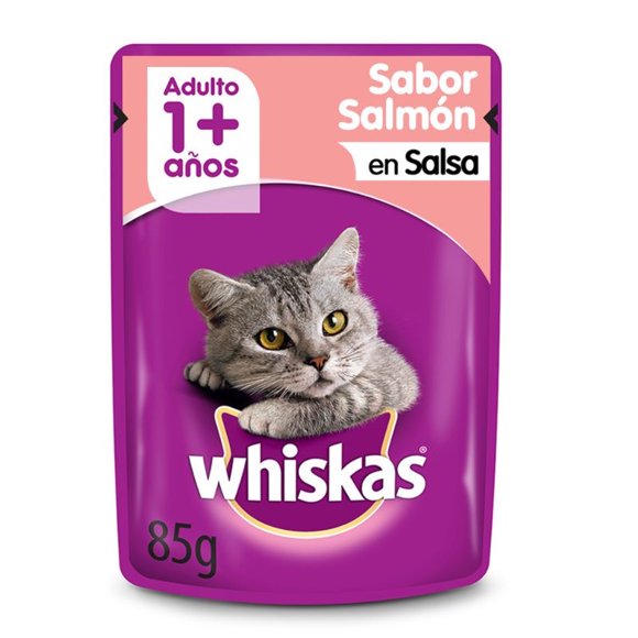 Alimento Húmedo Gato Adulto Sabor Salmón Pouch, 85 g