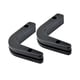 thumbnail image 4 of Estante Para Mancuernas, Estantes De Montaje En Pared, Organizador Negro, 2 Uds., 4 of 5