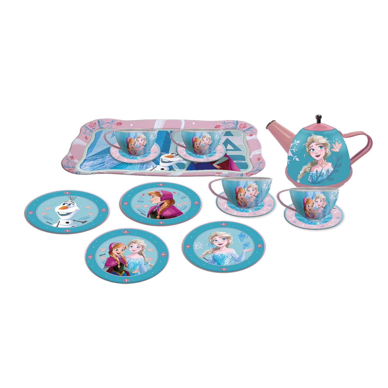Set Te Metalico Frozen Disney Pronobel