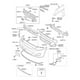 thumbnail image 2 of Parachoque Delantero Hyundai Accent 2011-2015 Original, 2 of 9