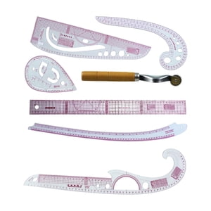 Bothyi - Regla De Costura Diy, Juego De Sastre, Herramientas De Costura, Regla Práctica Duradera Para Modistas, 6 Reglas