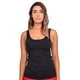 thumbnail image 1 of Polera De Tankini Con Escote En La Espalda Negro M, 1 of 3