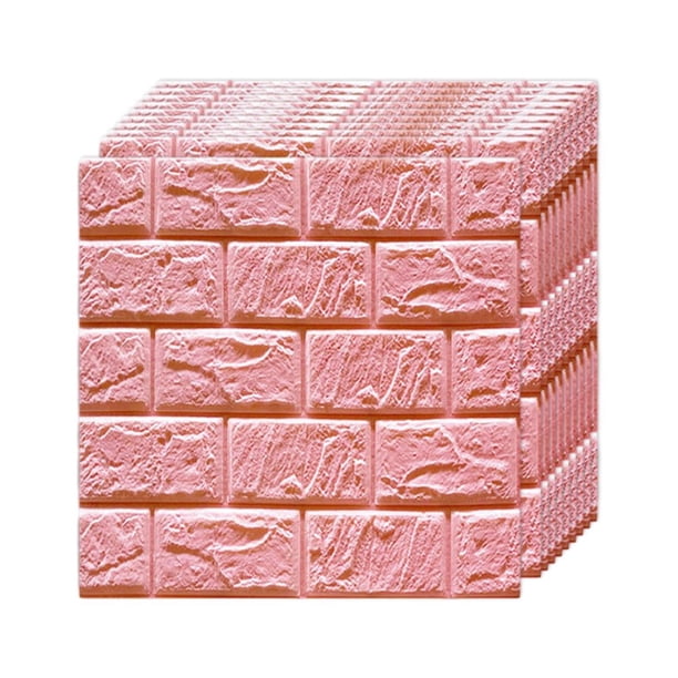10 paneles de pared 3D de 30 cm de cobertura, adhesivos imprimibles de espuma de polietileno autoadhesivos, impermeables, para decoración de interiores y del hogar.