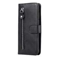Gangxun - Funda Con Cremallera Para Xiaomi Poco M3 Pro 5G, Carcasa Cartera De Cuero Pu Con Soporte Y Tarjetero