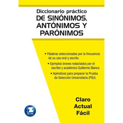 Zig-Zag - Diccionario Práctico De Sinónimos Y Antónimos