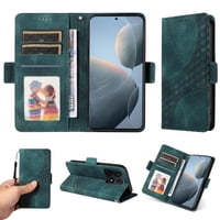 Carcasa Foxdock Xiaomi 14T De Cuero Pu, Diseño Acolchado Clásico, Protección Contra Caídas Y Rayones