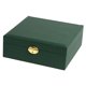 thumbnail image 4 of Organizador De Caja De Almacenamiento De Joyería Portátil Soporte De Joyería De Exhibición Verde Oscuro, 4 of 5