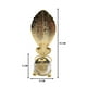 thumbnail image 4 of Hoja Dorada Con Bola De Cristal Adorno Elegante Para Mesas dorado A, 4 of 8