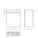 thumbnail image 3 of Mueble Vanitorio Full Kit 46 x 26 cm Petit Roble, 3 of 3