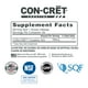 thumbnail image 3 of Suplemento de creatina HCl en polvo CON-CRET, 64 porciones, 3 of 3