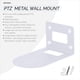 thumbnail image 2 of Soporte de pared universal para cámara PTZ de Brainwavz White, 2 of 8