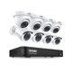 thumbnail image 1 of Sistema de cámara de seguridad ZOSI H.265+ 1080p 5MP Lite 8CH DVR, 1 of 9